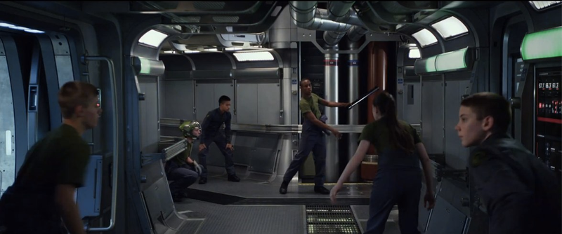 Illustration for article titled What do screencaps reveal about the future horrors of Ender's Game?